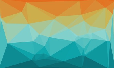 vibrant abstract colorful polygonal background