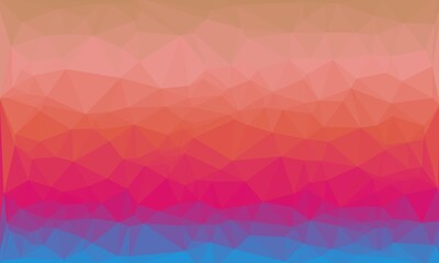 vibrant abstract multicolored background with poly pattern