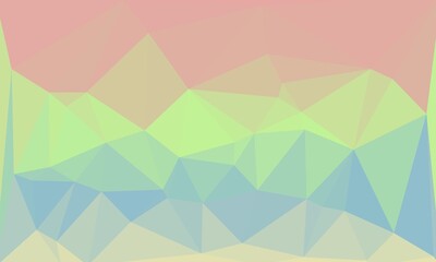vibrant abstract multicolored background with poly pattern