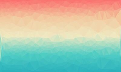 vibrant colorful geometric background with mosaic design