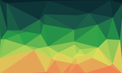 vibrant minimal multicolored polygonal background