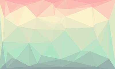 vibrant colorful geometric background with mosaic design