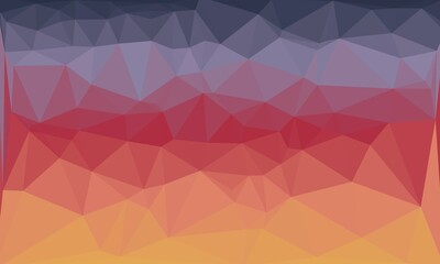 Obraz premium vibrant abstract multicolored background with poly pattern