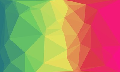 vibrant abstract colorful polygonal background