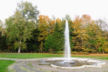 fountain in the park