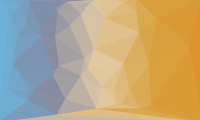 vibrant creative prismatic background with polygonal pattern