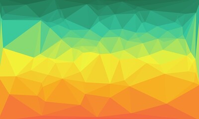 vibrant creative prismatic background with polygonal pattern