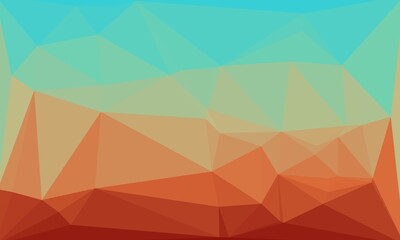 vibrant abstract colorful polygonal background