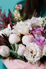 wedding bouquet of roses