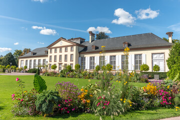 Fototapeta na wymiar Pavillon de l'Orangerie in Strasbourg.