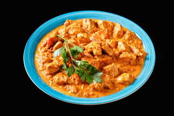 murgh makhani, curry of chicken in tomato sauce