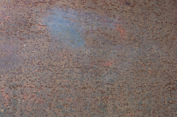 Rusted iron texture for background. red rust