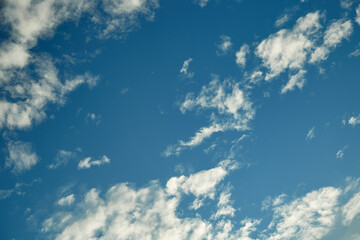 Natural blue sky background. New texture for everything.