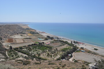  The beautiful Agios Ermogenis Beach Limassol in Cyprus