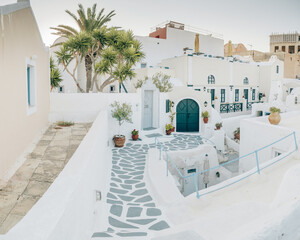 Santorini cyclades houses 
