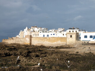 Essaouira in Morocco on the sea