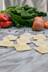 Ravioli homemade pasta