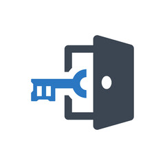 Fototapeta premium Login icon