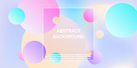 Background picture with balls for banner design.