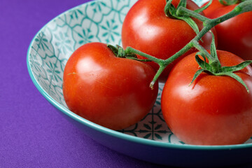 tomatoes in a bowl