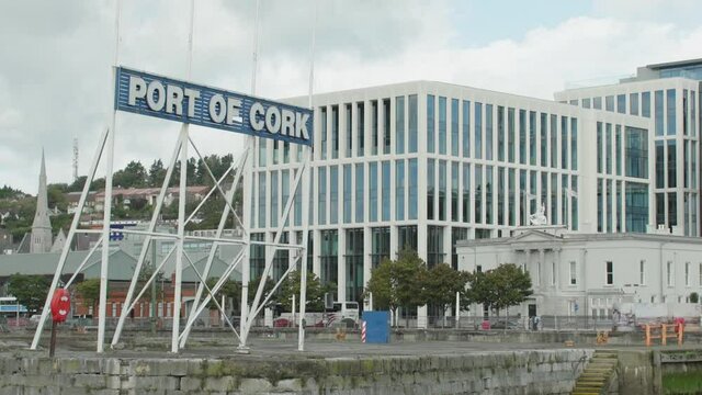 Cork city Port of Cork in Ireland