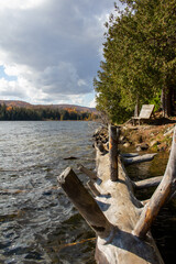 Fototapeta premium Gatineau Park, Quebec, Canada in Fall