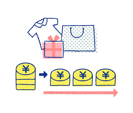 リボルビング払いのイメージ