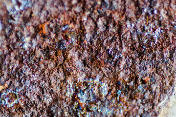 metal rust texture, macro photography, material steel, red, background