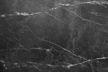 A black, marble wall with stripes. Dark background with marble texture.
