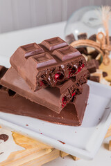 Delicious Cookie Chocolate Red Velvet Classic White Strawberry Cherry Sweet Dessert