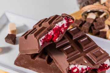 Delicious Cookie Chocolate Red Velvet Classic White Strawberry Cherry Sweet Dessert