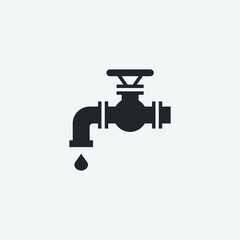 Oil vector icon illustration sign