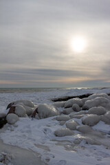 Obraz premium Point Clark Lighthouse National Historic Site