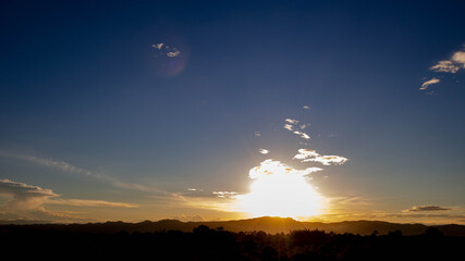 sun and clouds