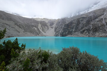 Laguna 69 in Huaraz, Peru