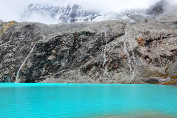 Laguna 69 in Huaraz, Peru