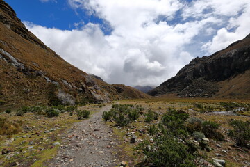 Fototapeta premium Laguna 69 in Huaraz, Peru