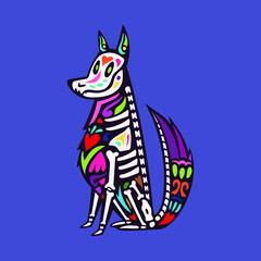 Dog Dia de muertos, Day of the dead