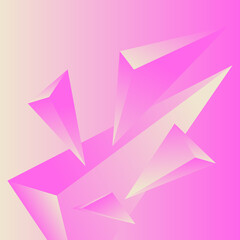polygon, abstract colorful, cream, lilac gradient wallpaper background