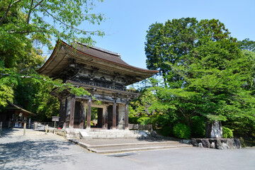 三井寺　仁王門　滋賀県大津市