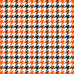 Goose foot halloween pattern