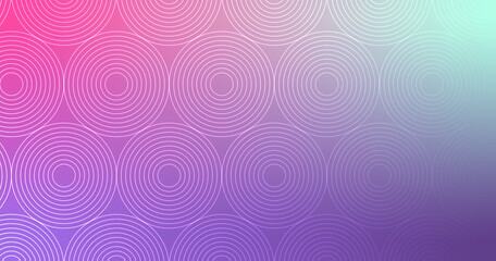 abstract, shapes circle, line, pink, purple, violet, gradient wallpaper background vector illustration