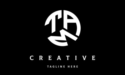 TAM circle three letter logo