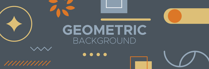 abstract, shapes, geometric pattern, design, colorful, multicolor, charcoal, gold, orange gradient wallpaper background