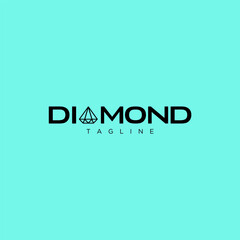 Diamond. Logo template.