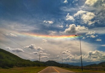 Fototapeta na wymiar rainbow 