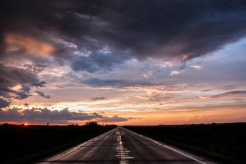 Fototapeta premium Sunset