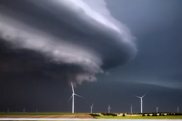 Türaufkleber Supercell Storm © NZP Chasers