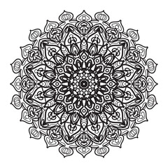 Mehndi  Indian Henna tattoo pattern or background