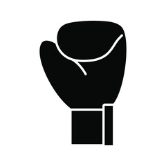 Boxing glove icon. Boxing sign. vector illustration